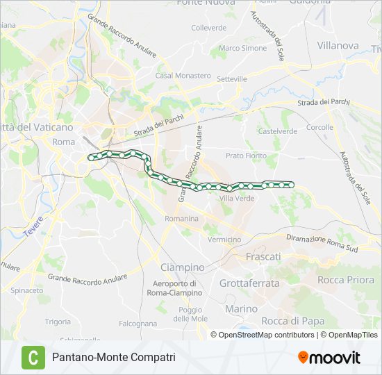 C metro Line Map