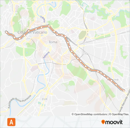 A Metro Line Map