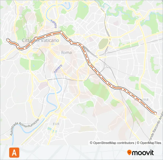 A Metro Line Map