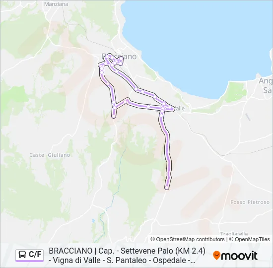 C/F Bus Line Map