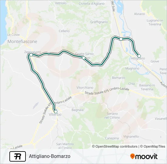 R Train Line Map