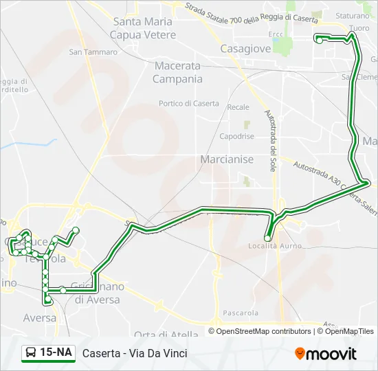 15-NA Bus Line Map