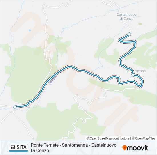 SITA bus Line Map