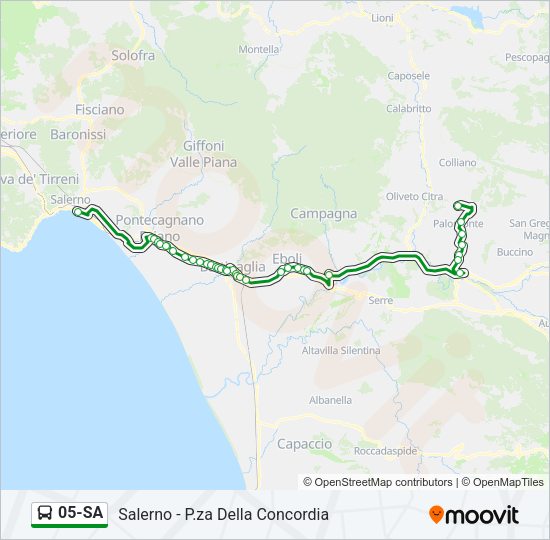 05-SA Bus Line Map