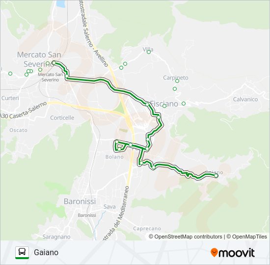 03/04-SA Bus Line Map