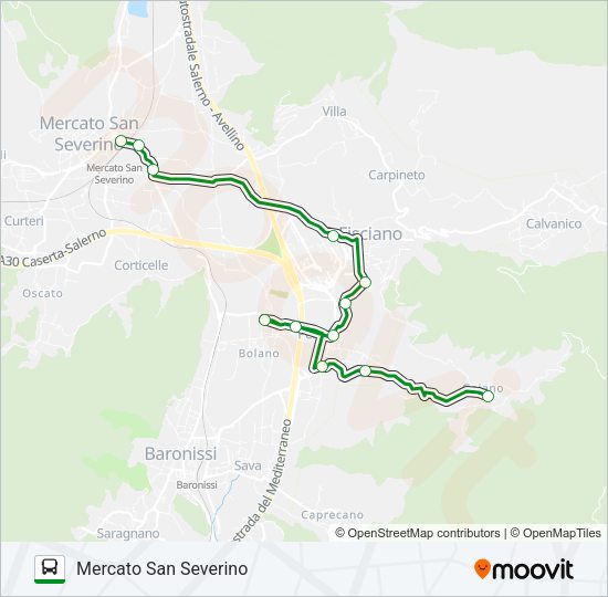 03/04-SA Bus Line Map