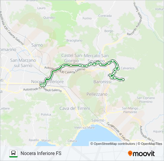 03/04-SA Bus Line Map