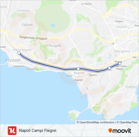 L2 Train Line Map