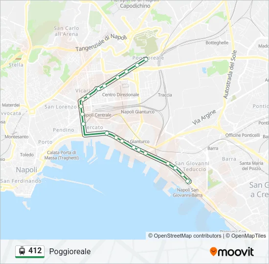 412 Light Rail Line Map