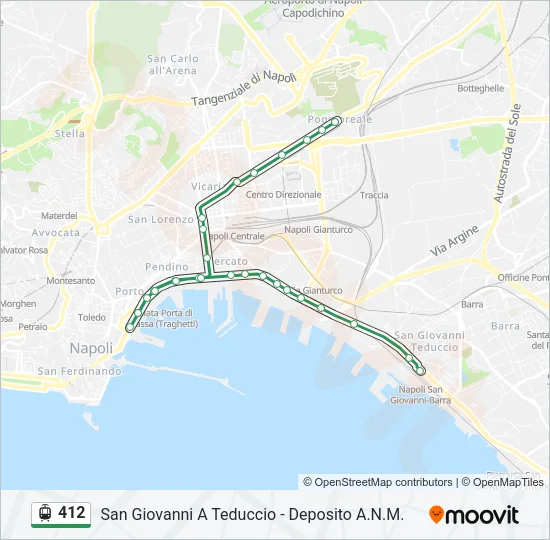 412 Light Rail Line Map