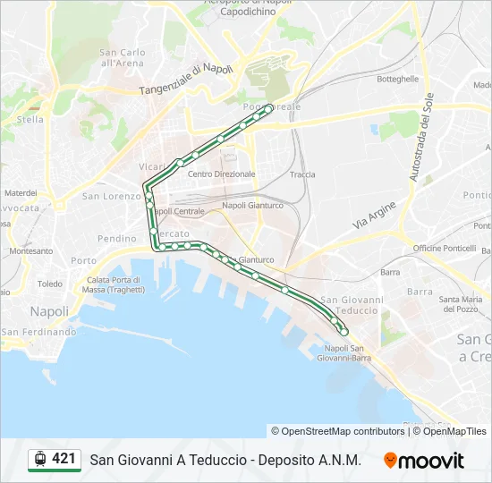 421 Light Rail Line Map