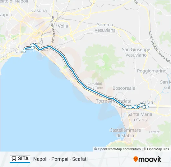 SITA Bus Line Map