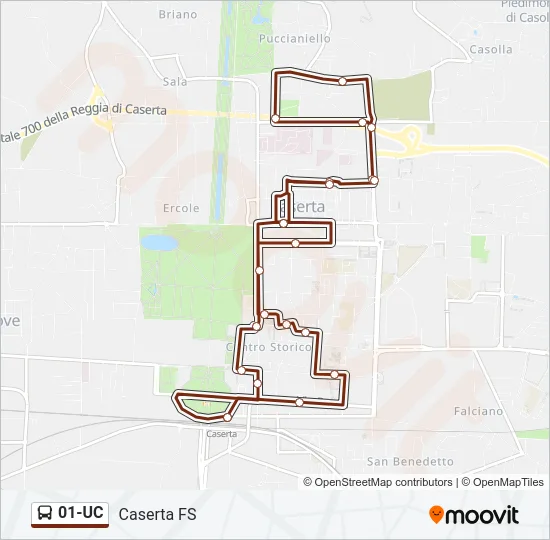 01-UC Bus Line Map