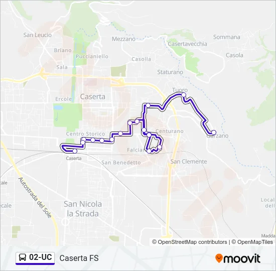 02-UC Bus Line Map