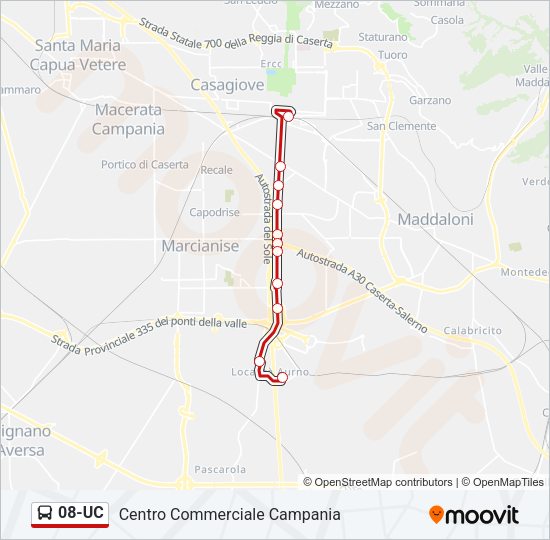 08-UC Bus Line Map