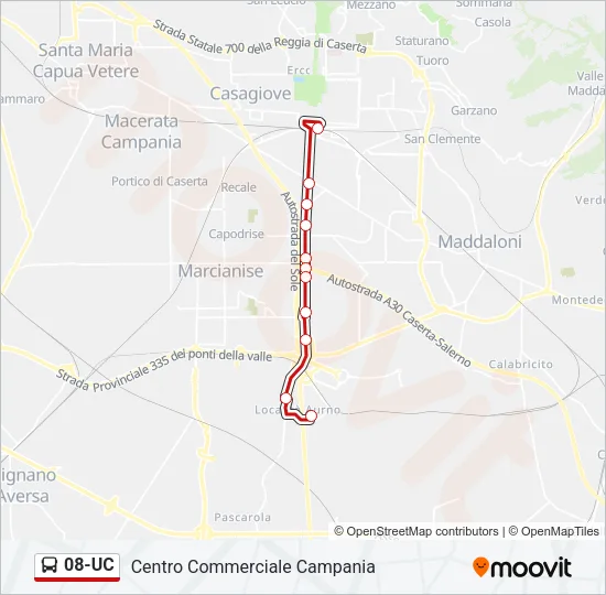 08-UC Bus Line Map