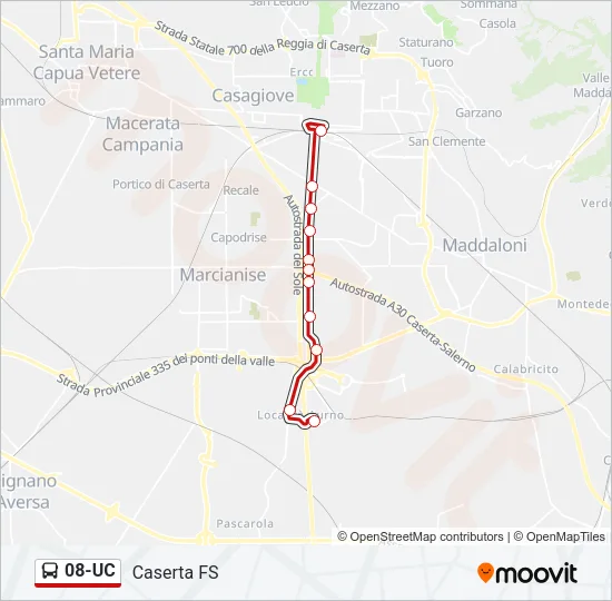 08-UC Bus Line Map
