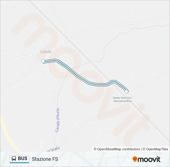BUS Line Map
