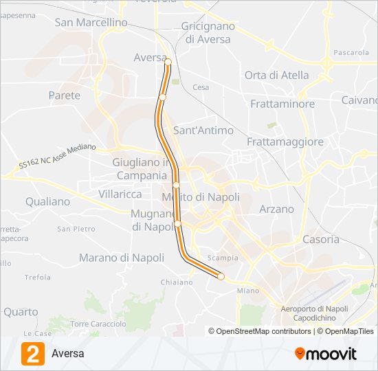 L2 metro Line Map