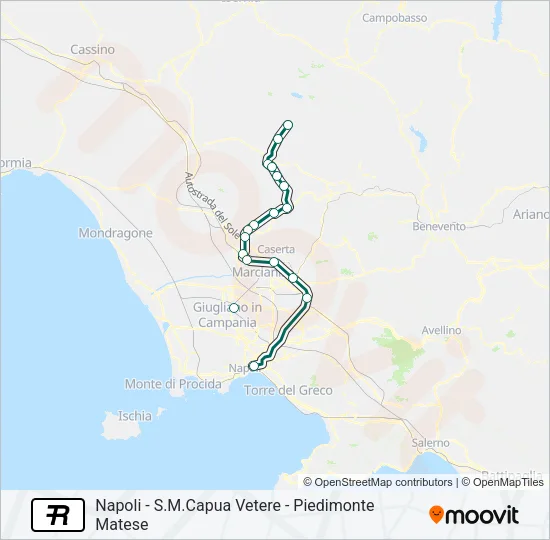 R  Line Map