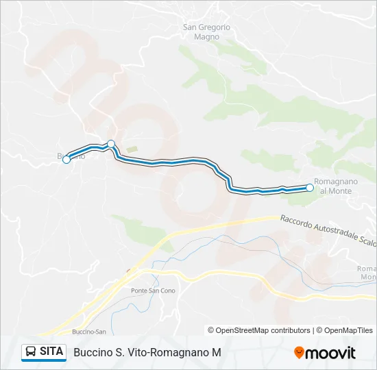 SITA Bus Line Map