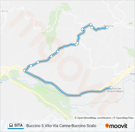 SITA Bus Line Map