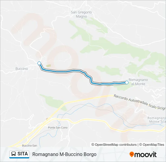 SITA Bus Line Map