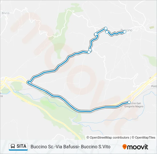 SITA Bus Line Map