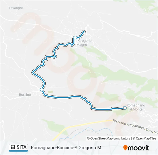 SITA Bus Line Map