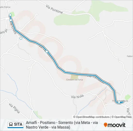 SITA Bus Line Map