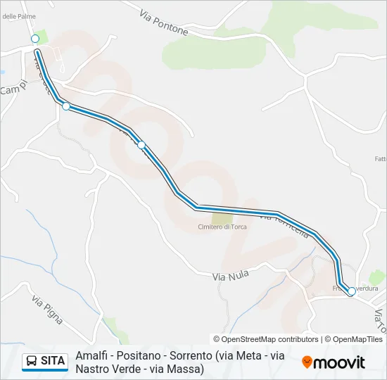 SITA Bus Line Map
