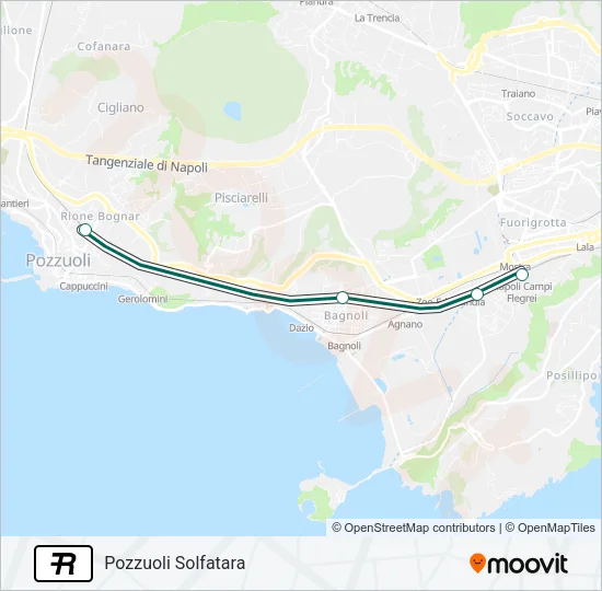 R Train Line Map