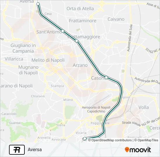 R Train Line Map