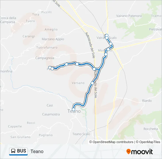 BUS Line Map