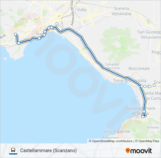 UNIVERSAL Bus Line Map