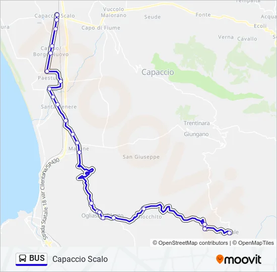 BUS Line Map