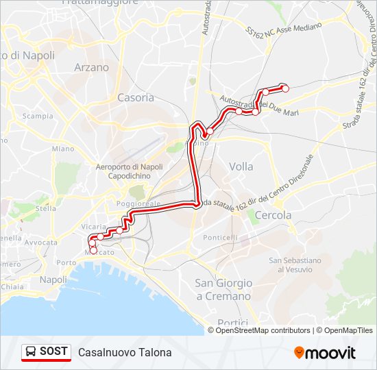 SOST bus Line Map