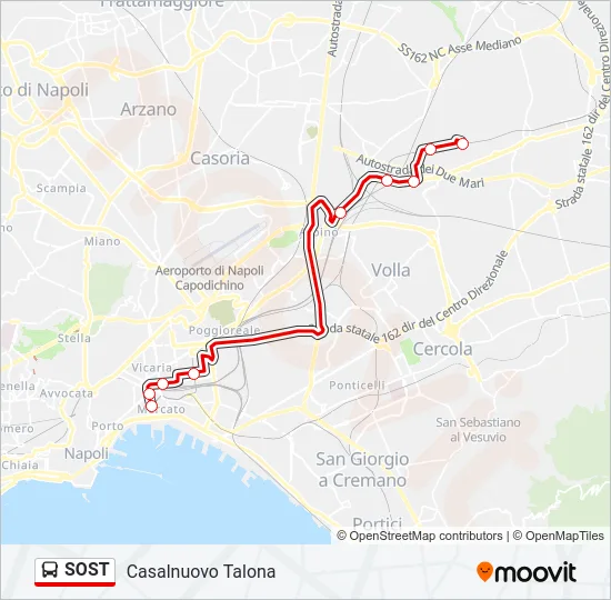 SOST Bus Line Map