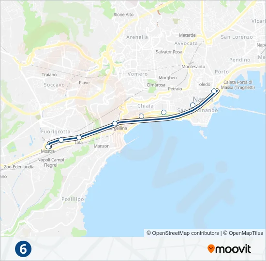 L6 Metro Line Map