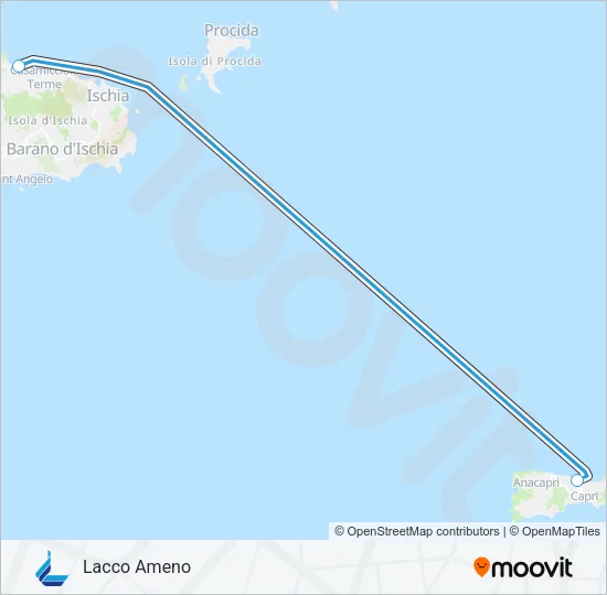 ALILAUR Ferry Line Map