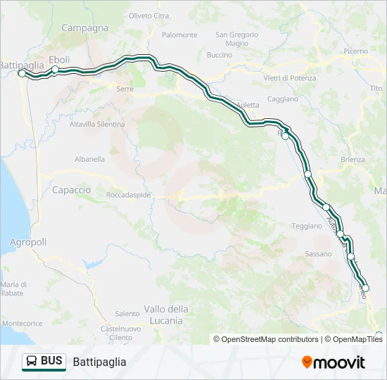 BUS Line Map
