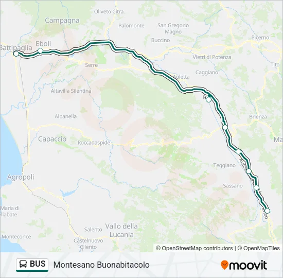 BUS Line Map