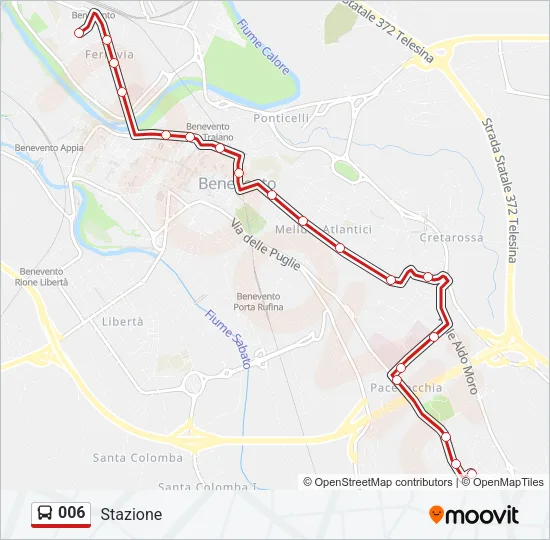 006 Bus Line Map