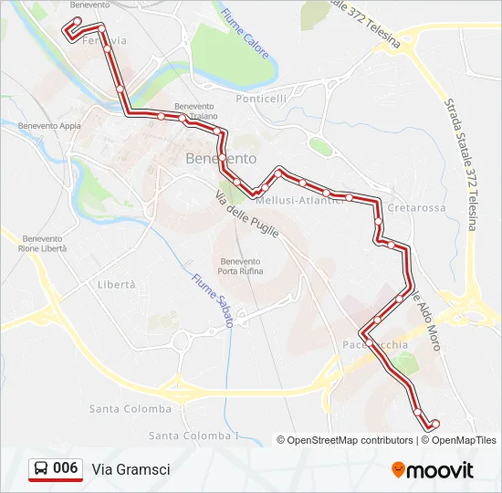 006 Bus Line Map