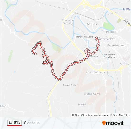 015 Bus Line Map