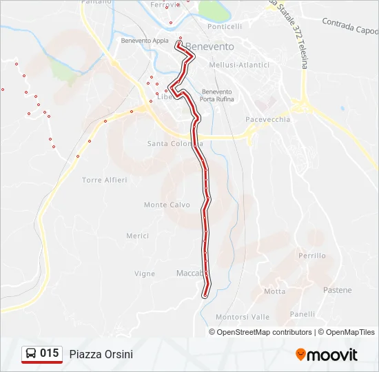 015 Bus Line Map