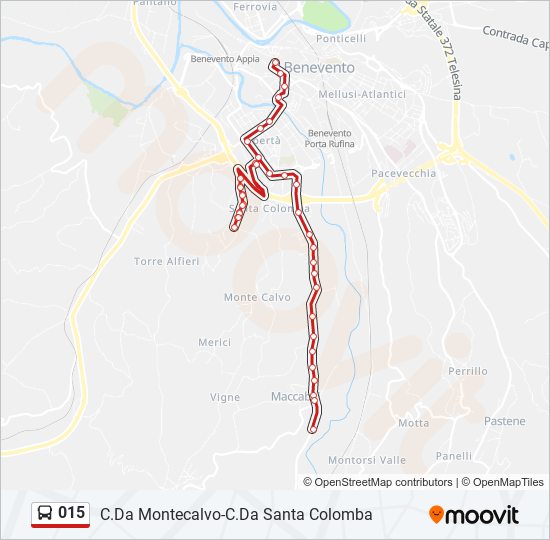 015 bus Line Map