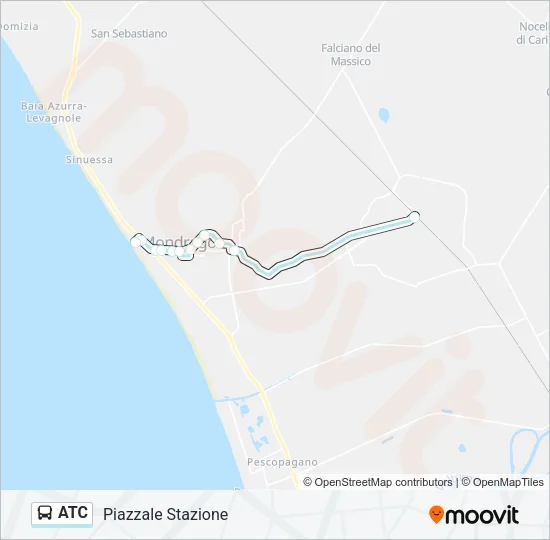 ATC Bus Line Map