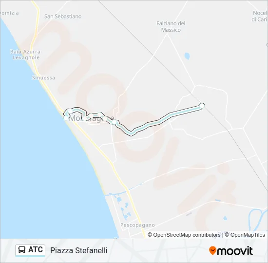 ATC Bus Line Map