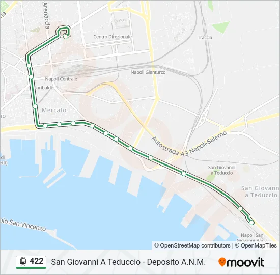 422 Light Rail Line Map